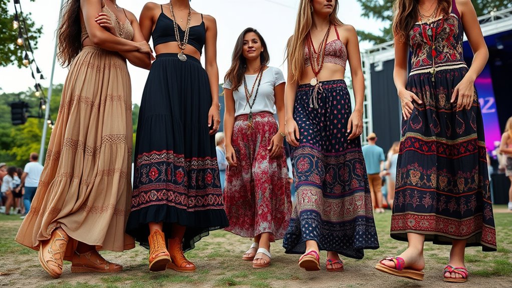 stylish comfortable festival footwear