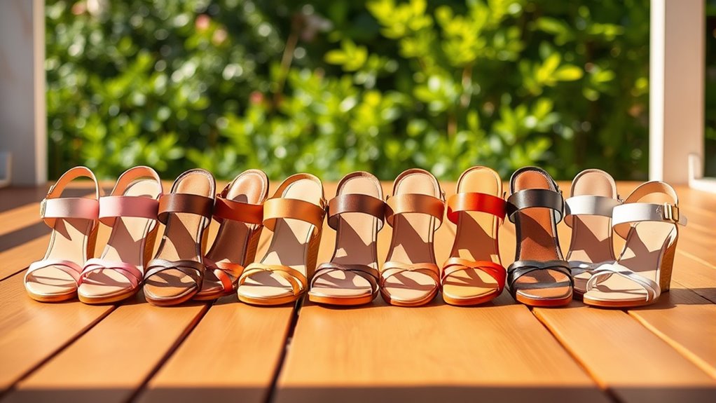 stylish comfortable ring toe sandals