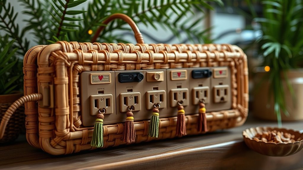 stylish safety power strips