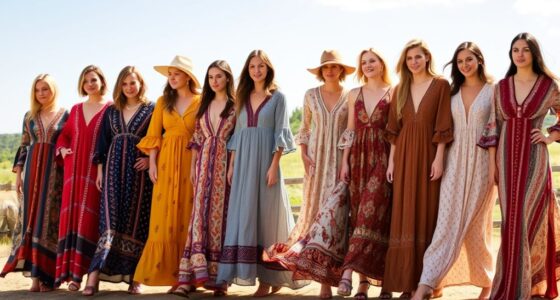 stylish sleeve maxi dresses