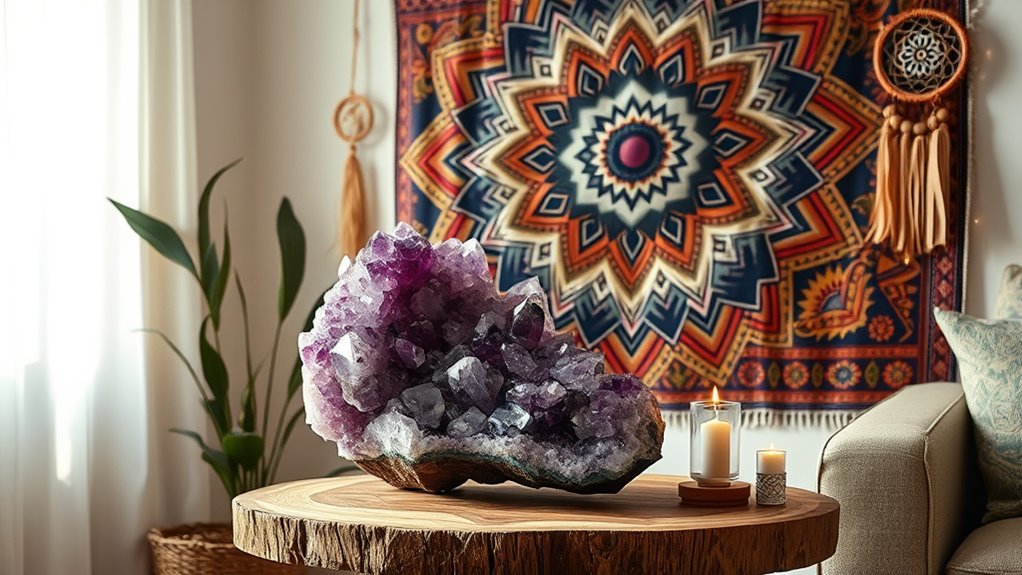 stylish spiritual room accents