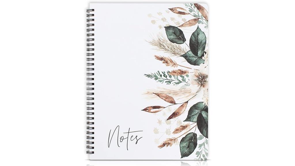 stylish women s spiral notebook