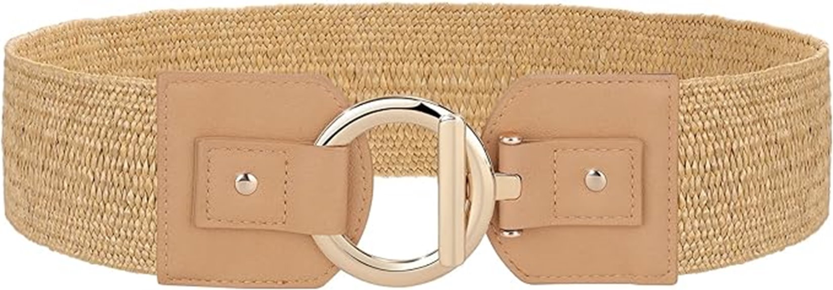 stylish woven elastic belt