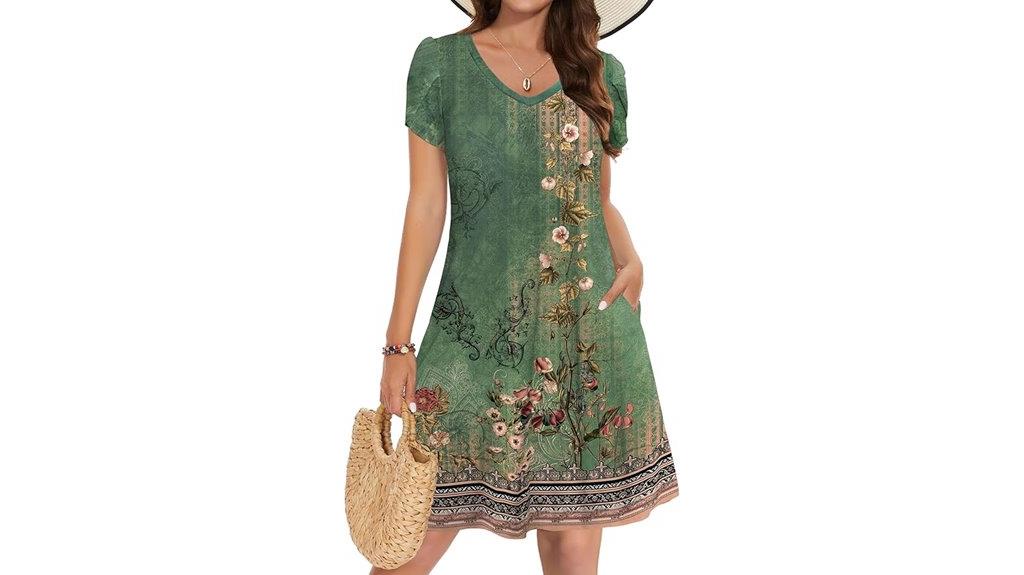 summer a line dress