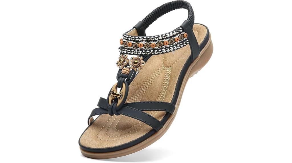 summer beach bohemian flip flops