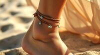 summer boho ankle jewelry