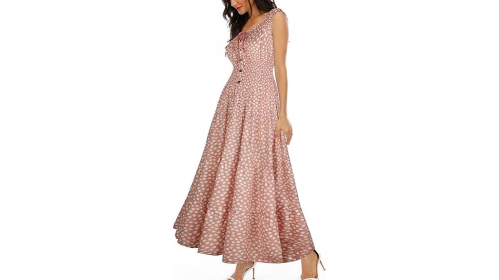 summer boho floral dress