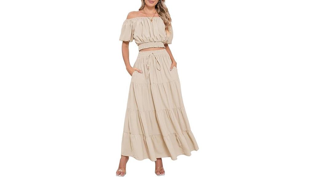 summer boho women s outfit