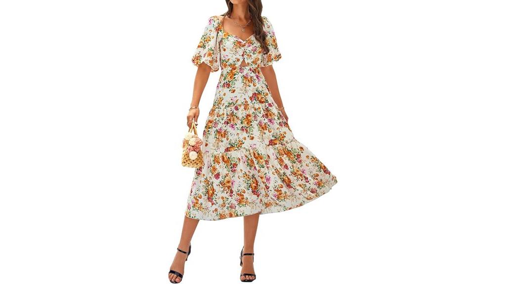 summer casual flowy maxi