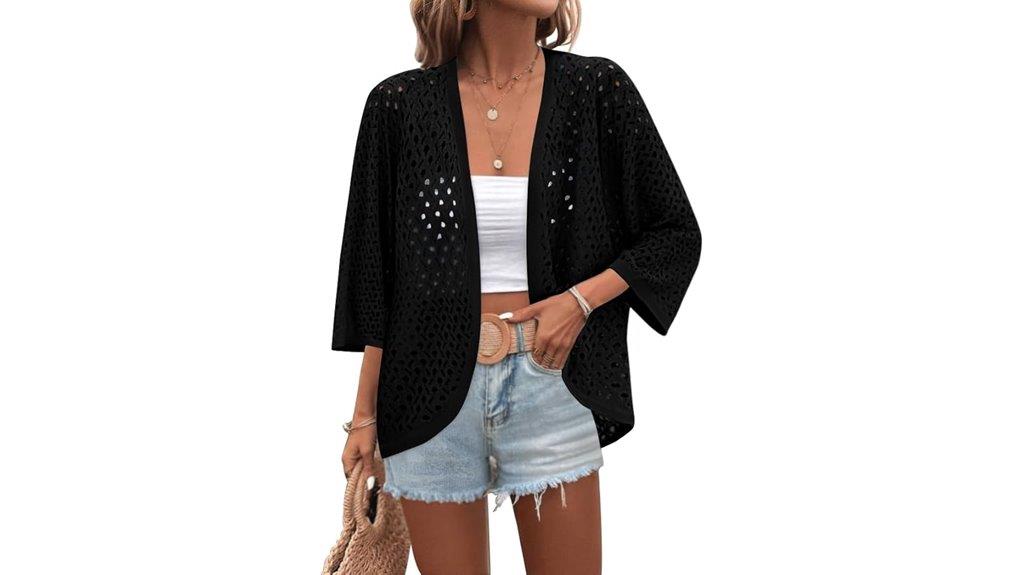 summer crochet cardigan