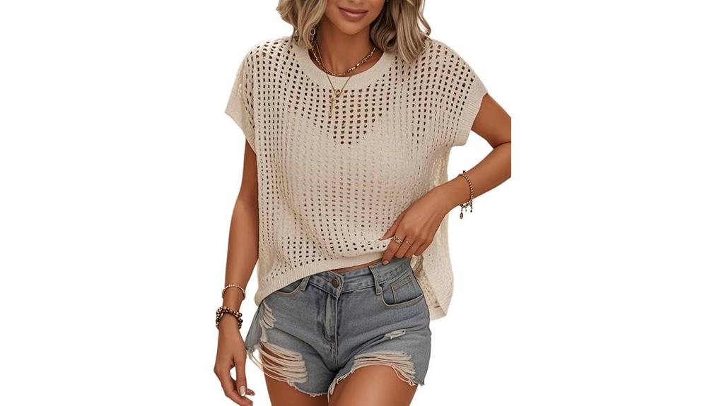summer crochet tank top