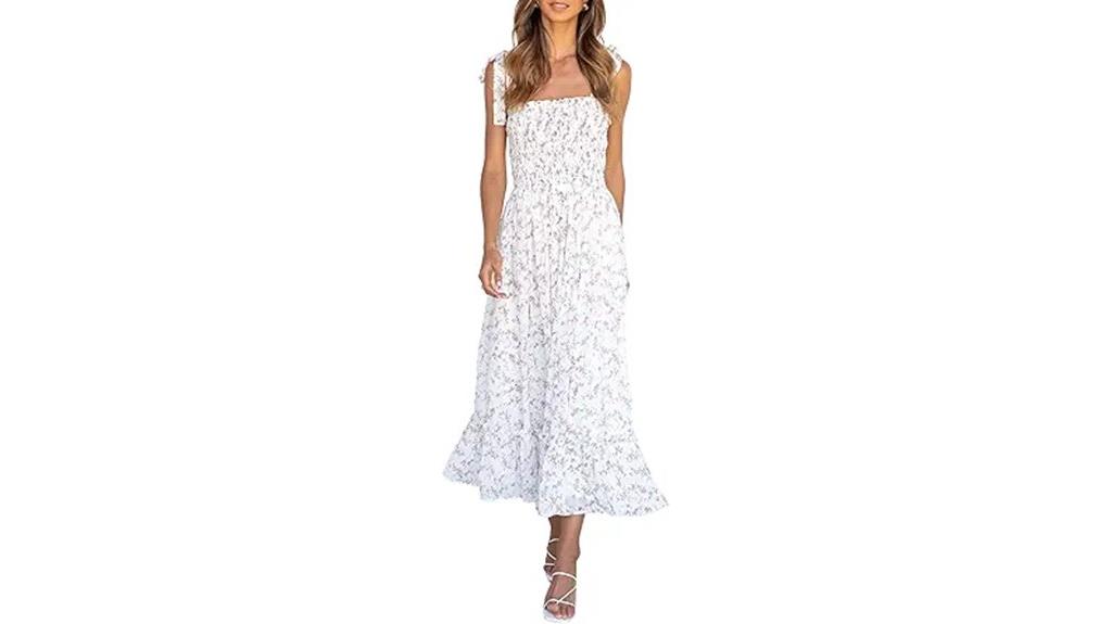 summer dress with tie