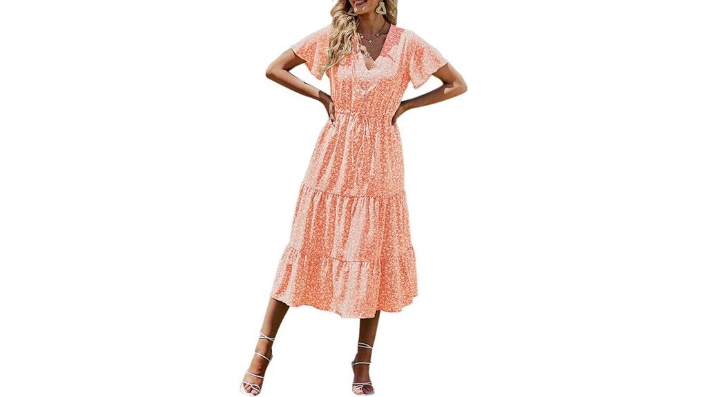 summer floral dress
