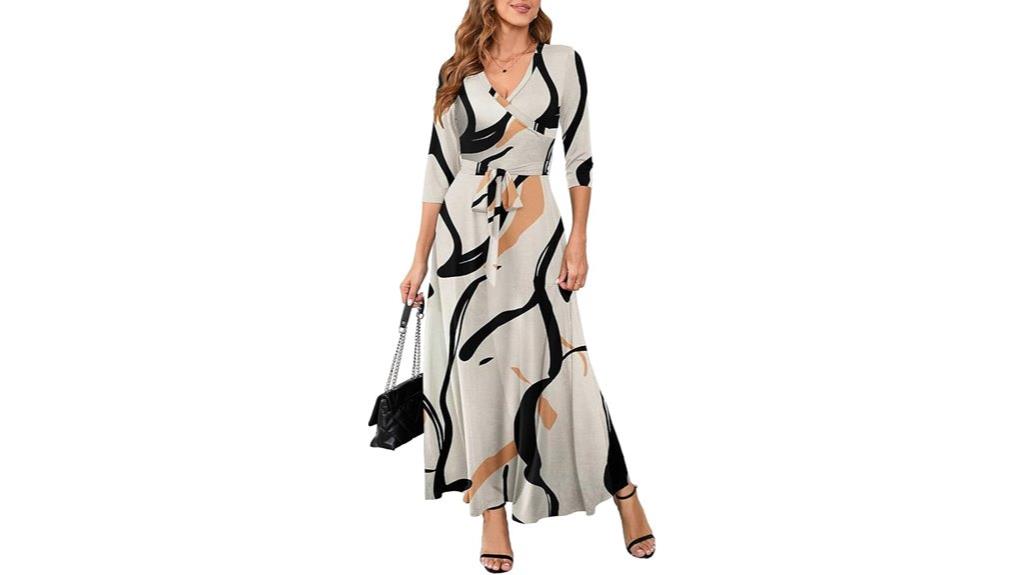 summer maxi dress with pockets
