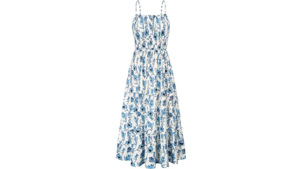 summer maxi dress with pockets