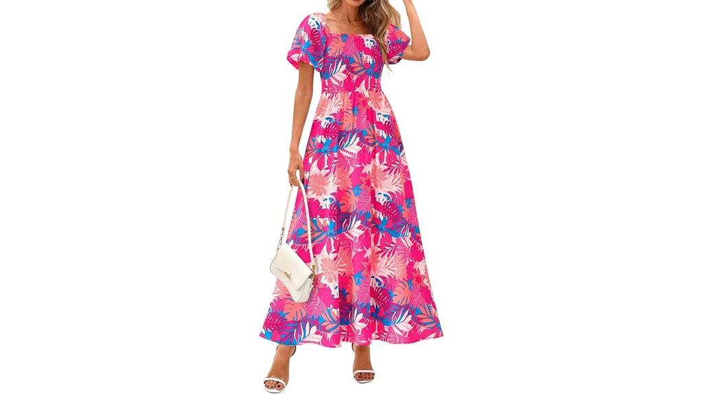 summer maxi dress with pockets