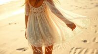 summer sheer boho dresses