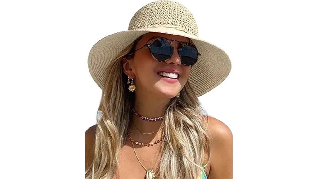 summer straw wide brim