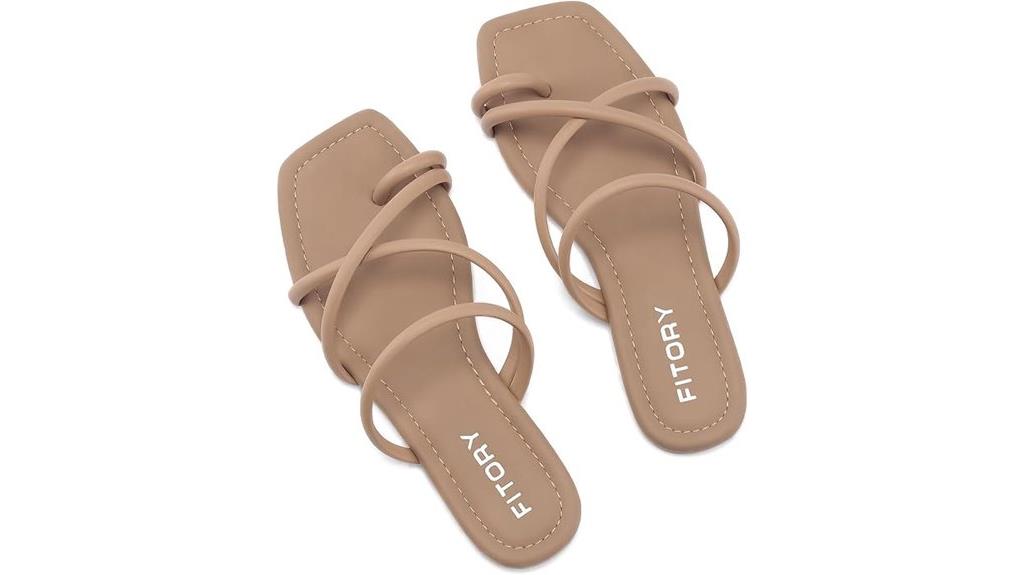 summer toe ring sandals
