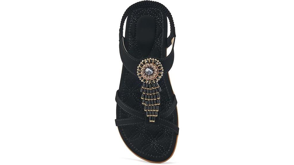 summer travel flat sandals