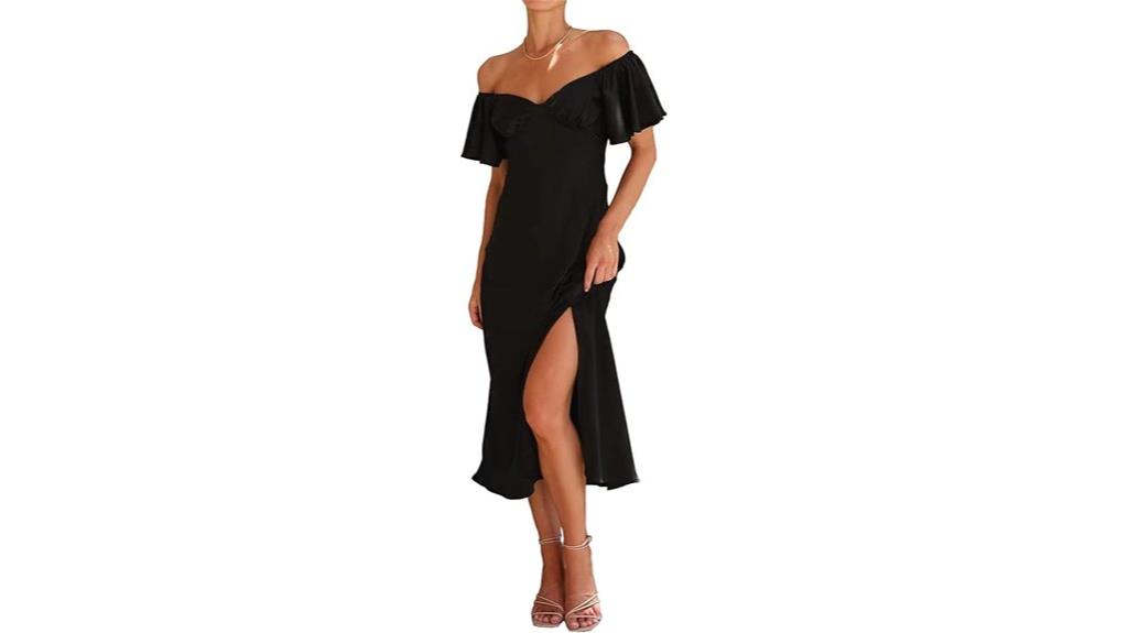summer women s satin dress
