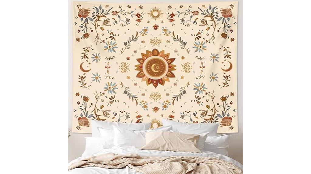 sun and moon tapestry