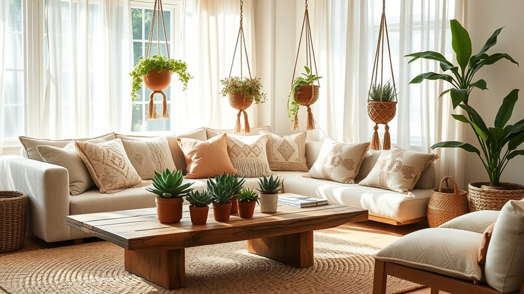 sustainable boho decor choices