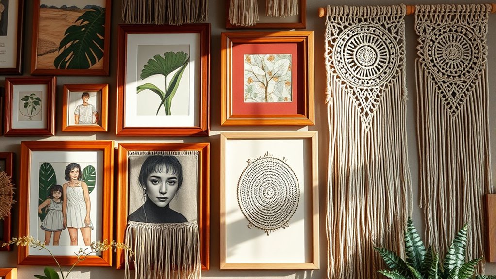 textile patterns and coastal decor