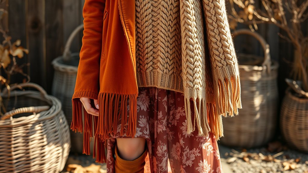 textured layers add visual interest