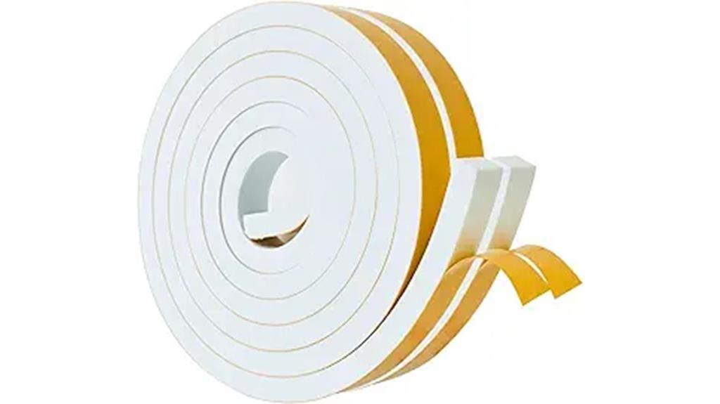 thick foam door seal