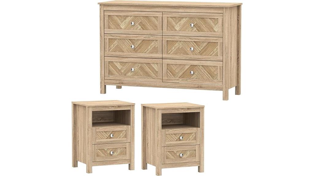 three piece bedroom furniture
