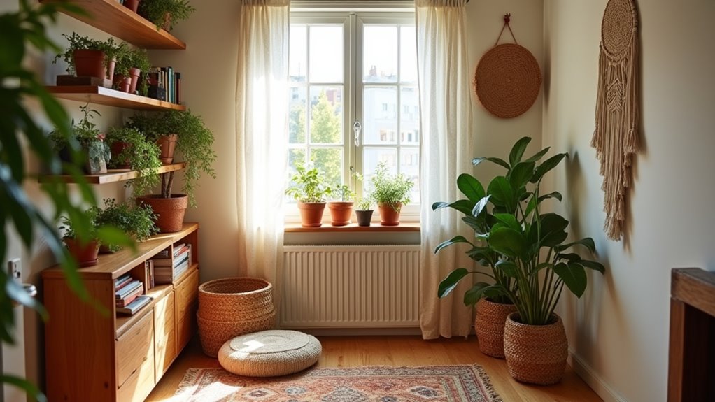 tiny boho chic decor