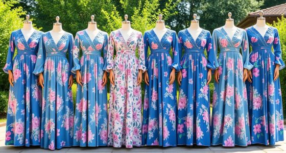 top 14 blue floral maxi dresses