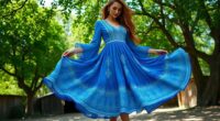 top blue gypsy dress picks