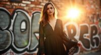 top boho black dress trends