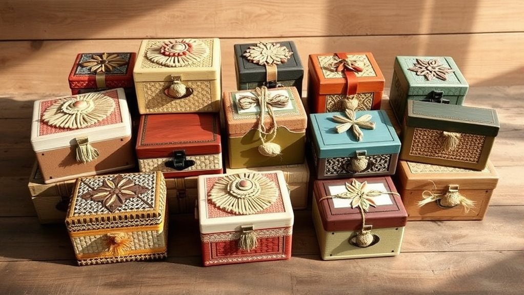 top boho decorative storage ideas