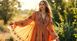 top boho long sleeve dresses