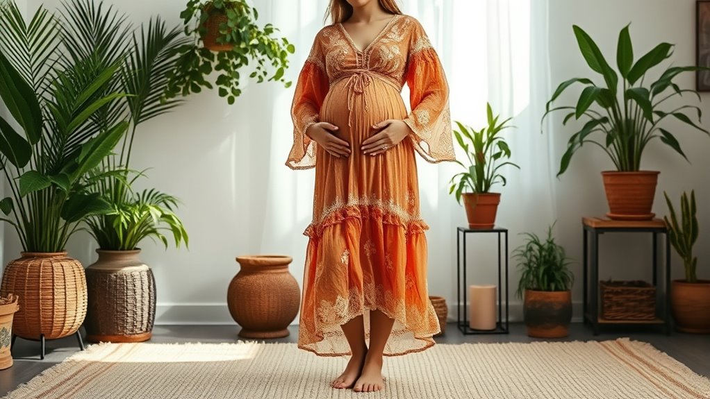 top boho maternity dress picks