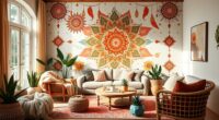top boho wall decals