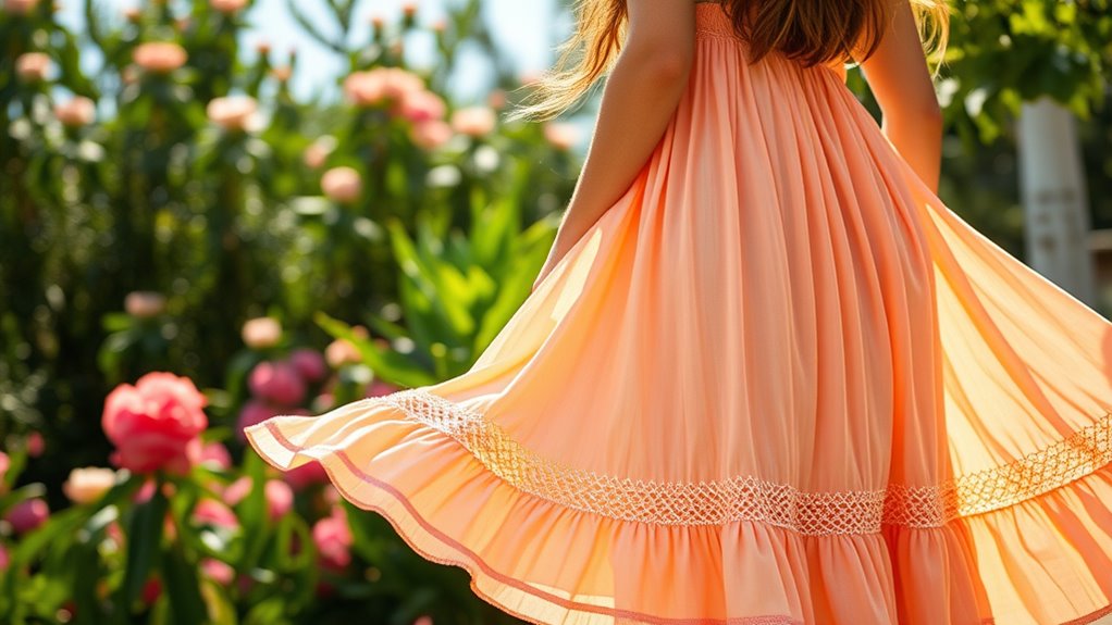 top peach boho dress picks