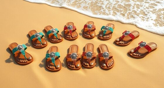 top stylish toe ring sandals