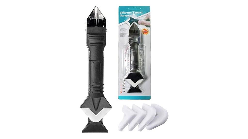 triple function caulking tools