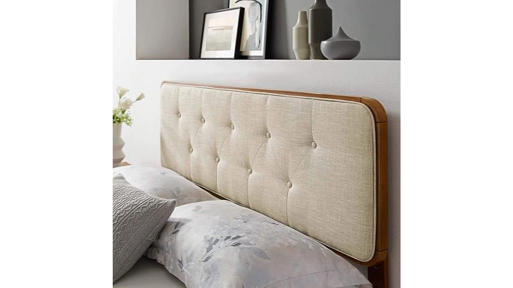 tufted queen headboard