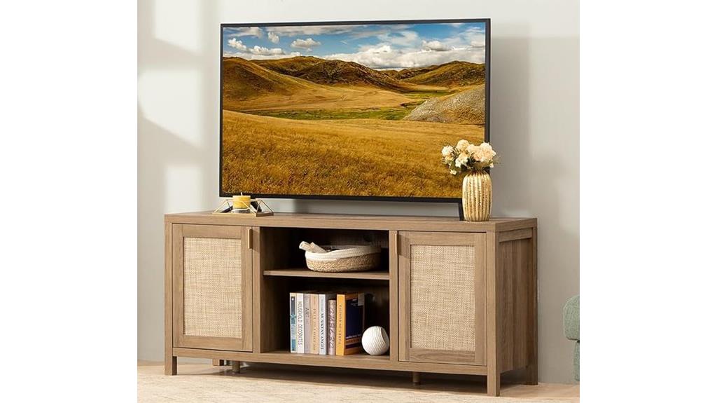 tv stand with storage