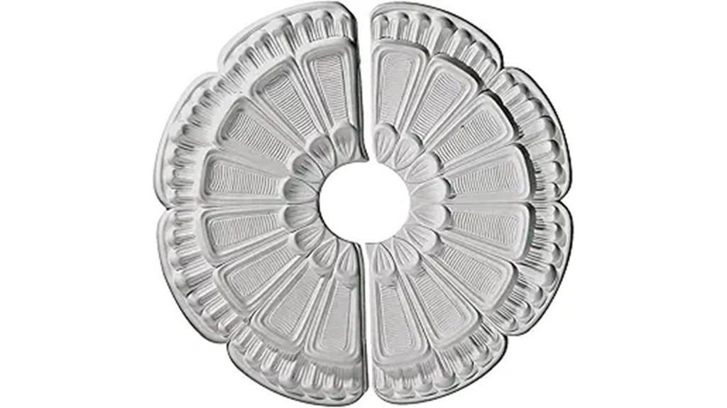 two piece ceiling medallion