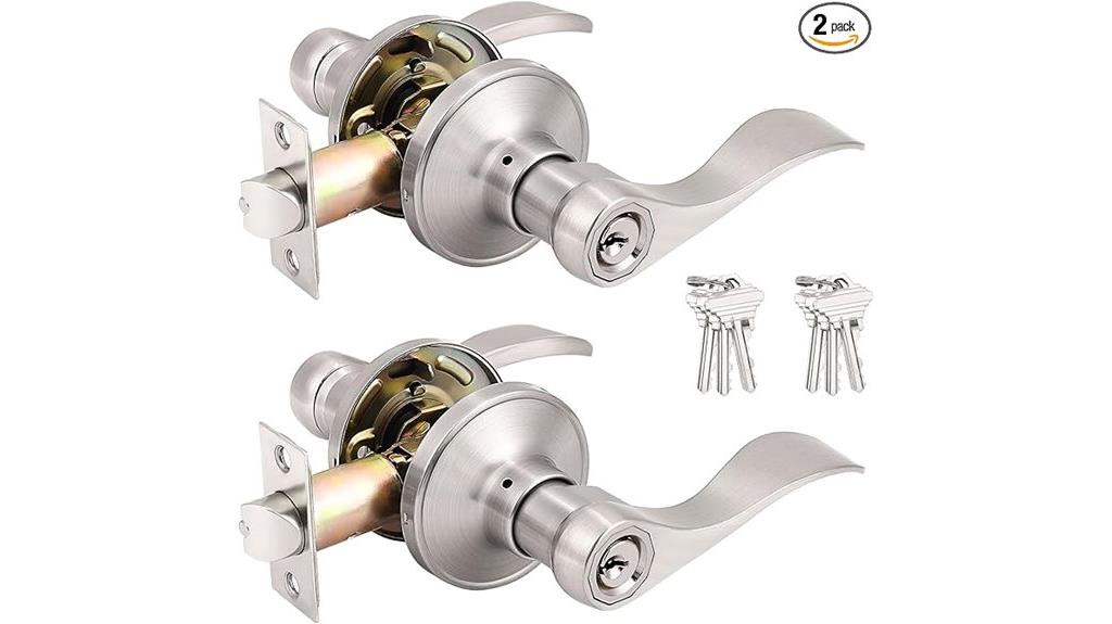 two wave style locks