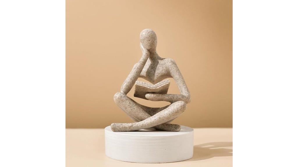 unique artistic bookend design