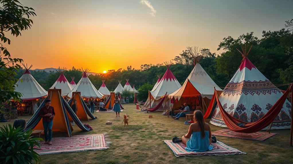 unique festival camping experiences