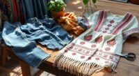 upcycled boho fashion diy