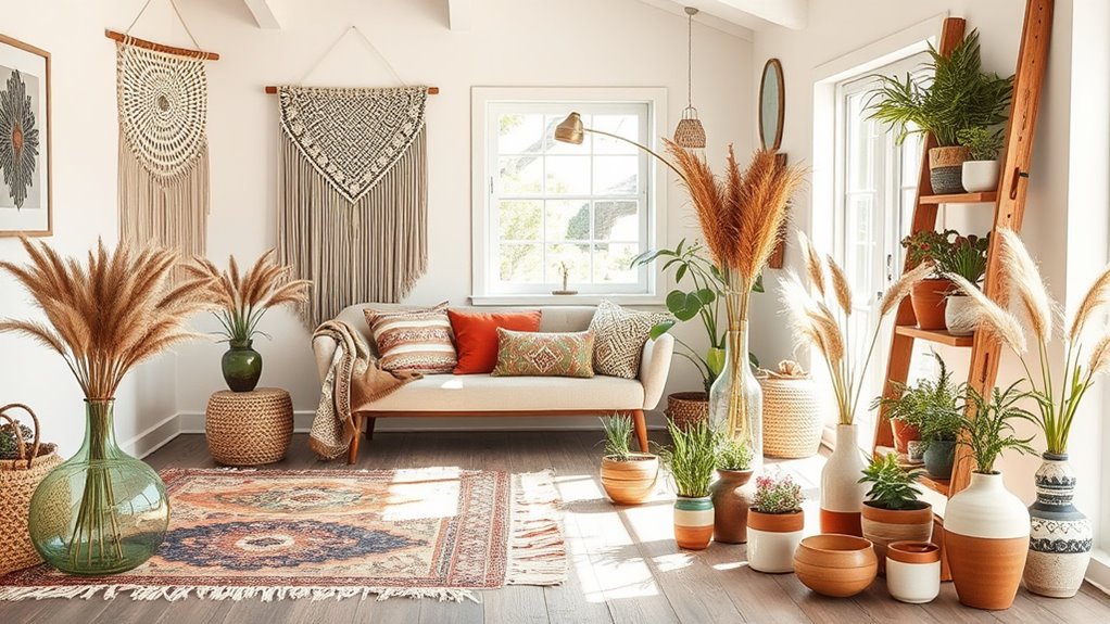 upcycled boho home decor